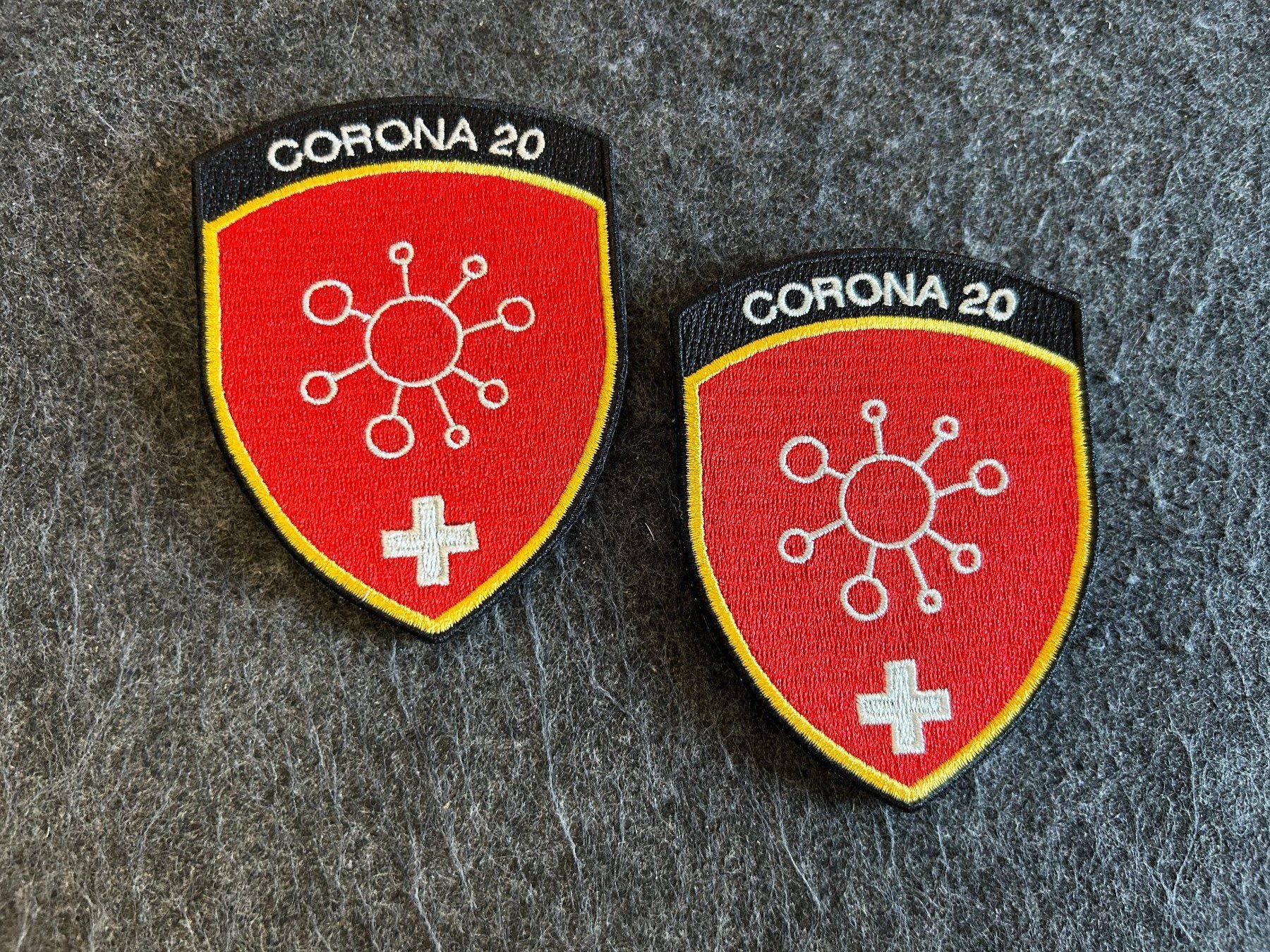 Schweizer Armee Placchette & Badge: Badge A XXI CORONA 20 Schweizer Armee – Usato da Berikon venduto da DGC-1995