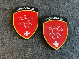 Badge A XXI CORONA 20 Schweizer Armee