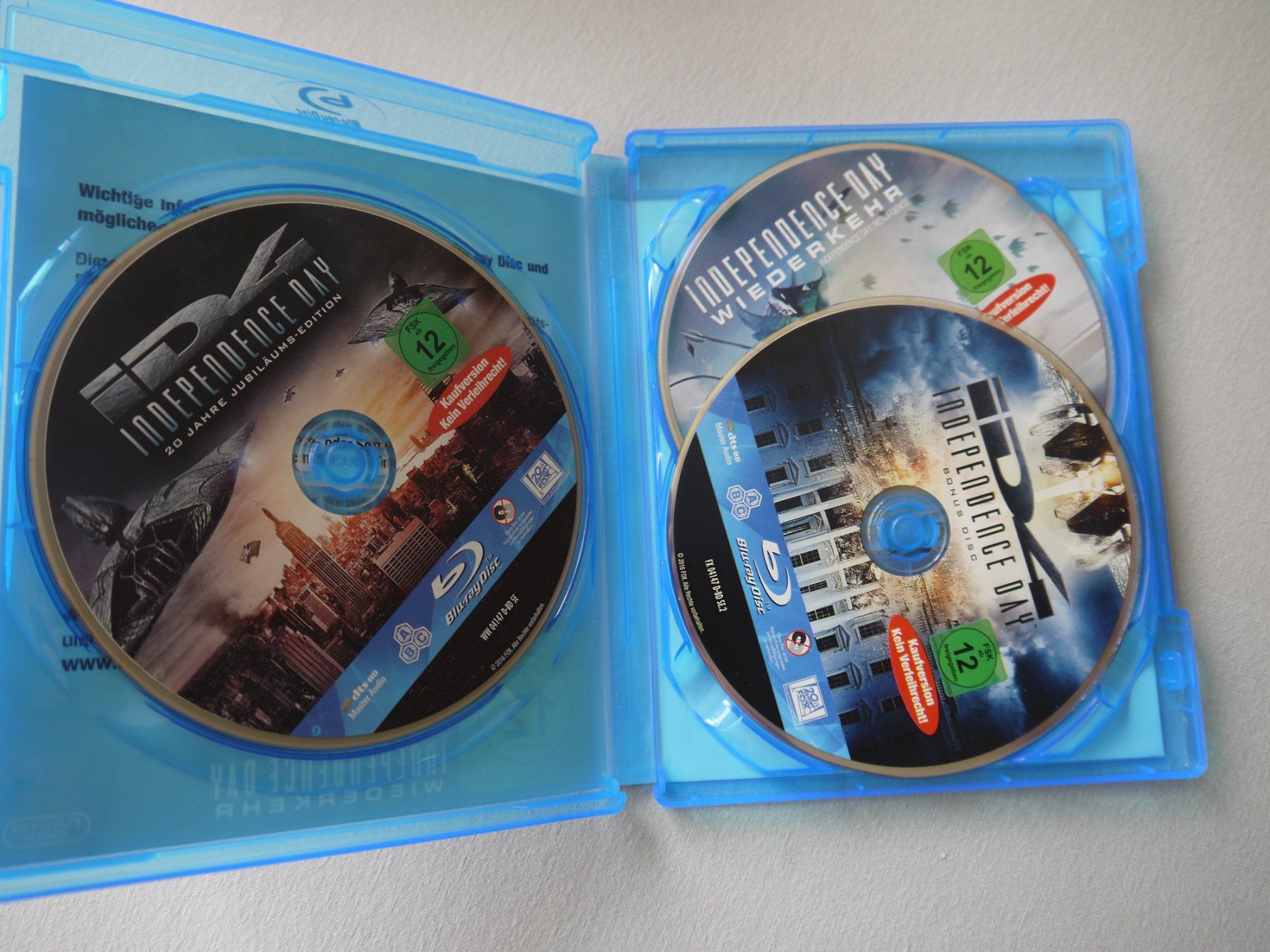 Tutti i DVDs: INDEPENDENCE DAY - Collection 1+2 – Usato da Hagendorn venduto da Blaf 1