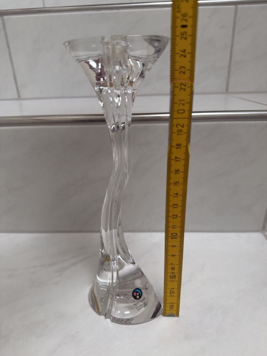 Portacandele: Kerzenständer, Marc Aurel, Nachtmann. Glas. – Usato da Biberist venduto da Momo33 7