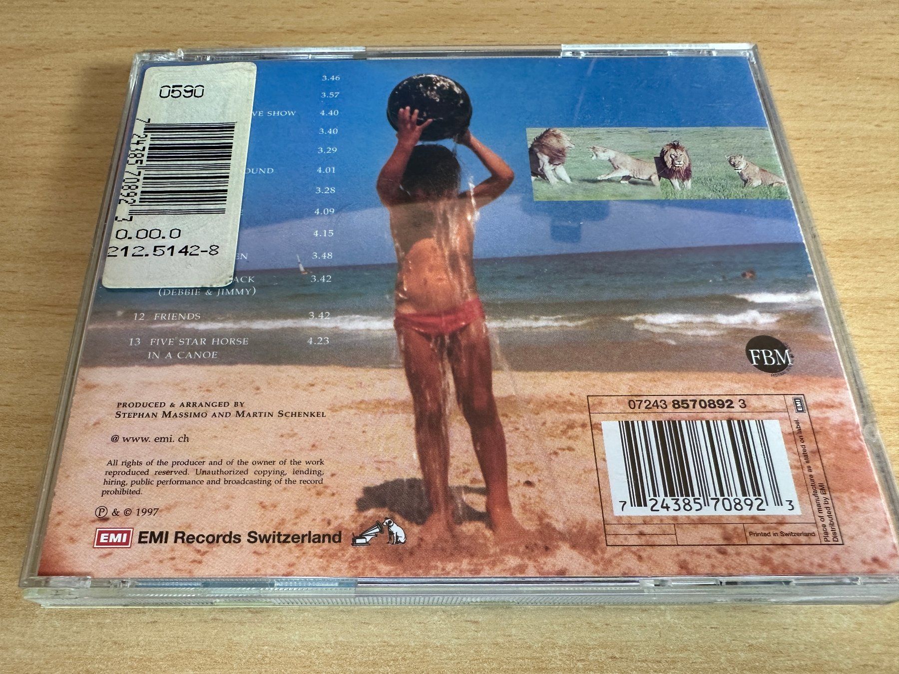 CDs: Martin Schenkel – The Shell – Gebraucht aus Rikon im Tösstal von Alpenmutz 1
