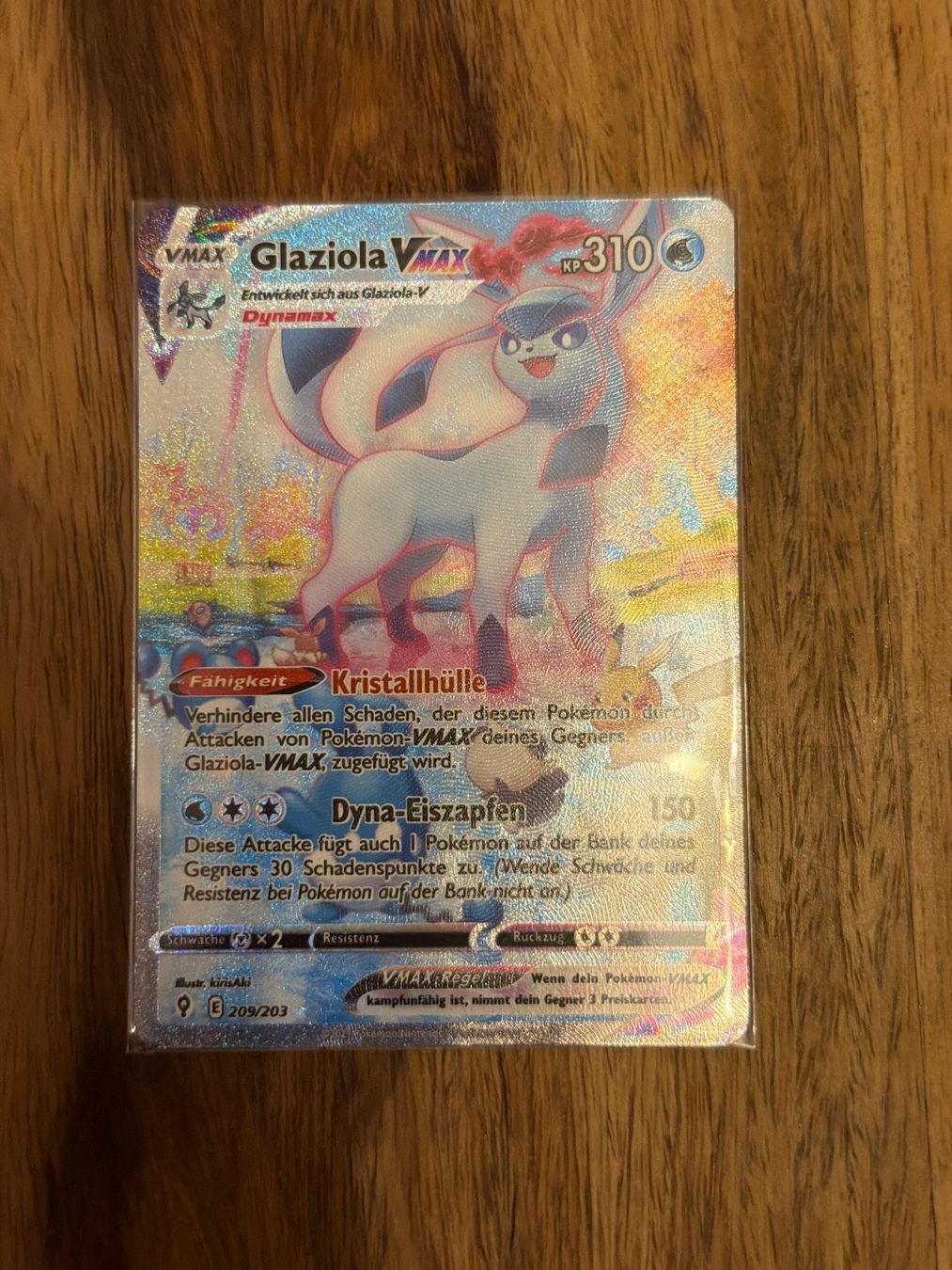 Pokémon Carte collezionabili: Pokemon Glaziola Alt Art – Usato da Wettingen venduto da Airjordan