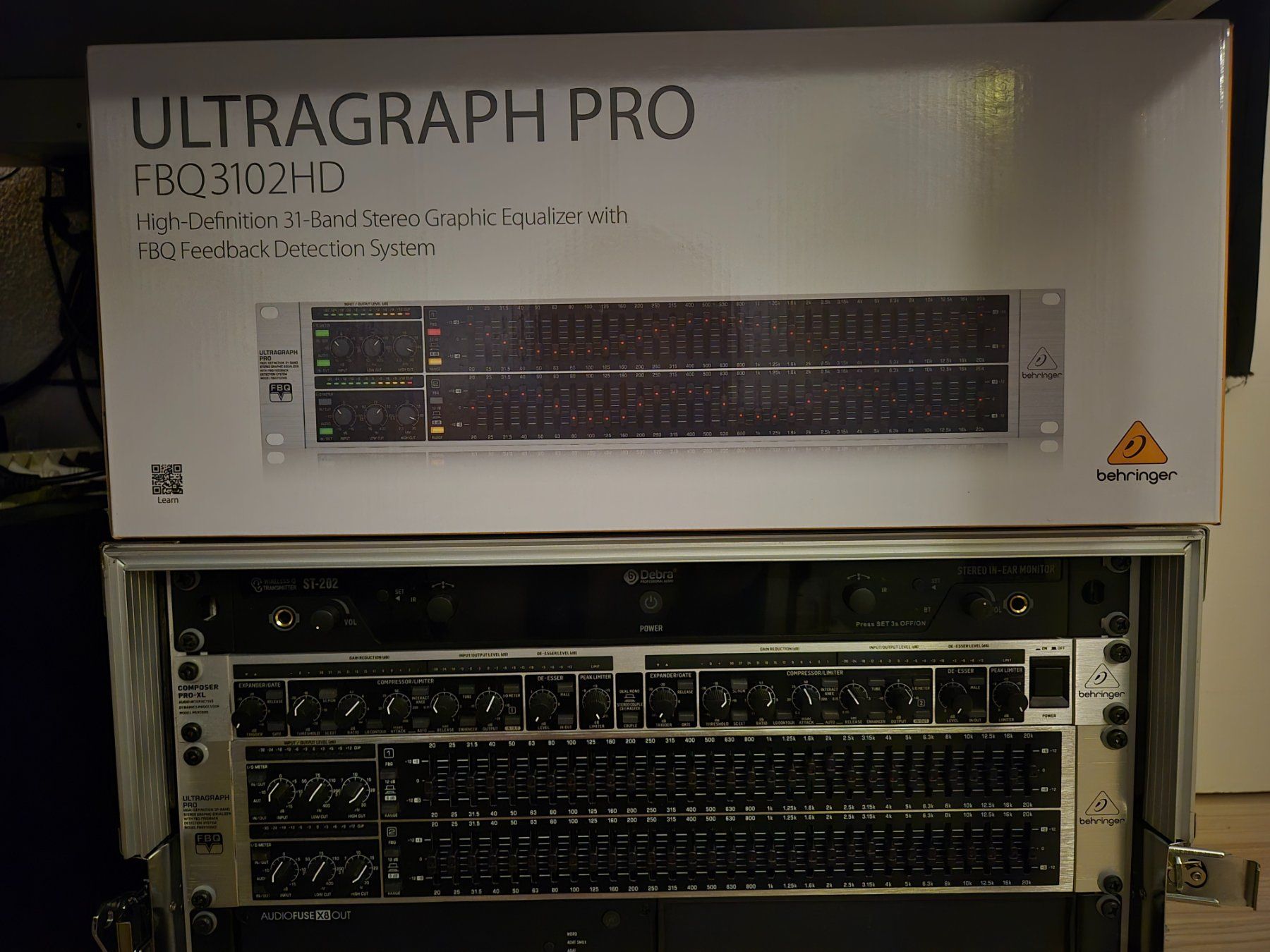 Behringer Egaliseurs: Behringer FBQ3102HD ULTRAGRAPH PRO – D'occasion à Enges par val_g2mh
