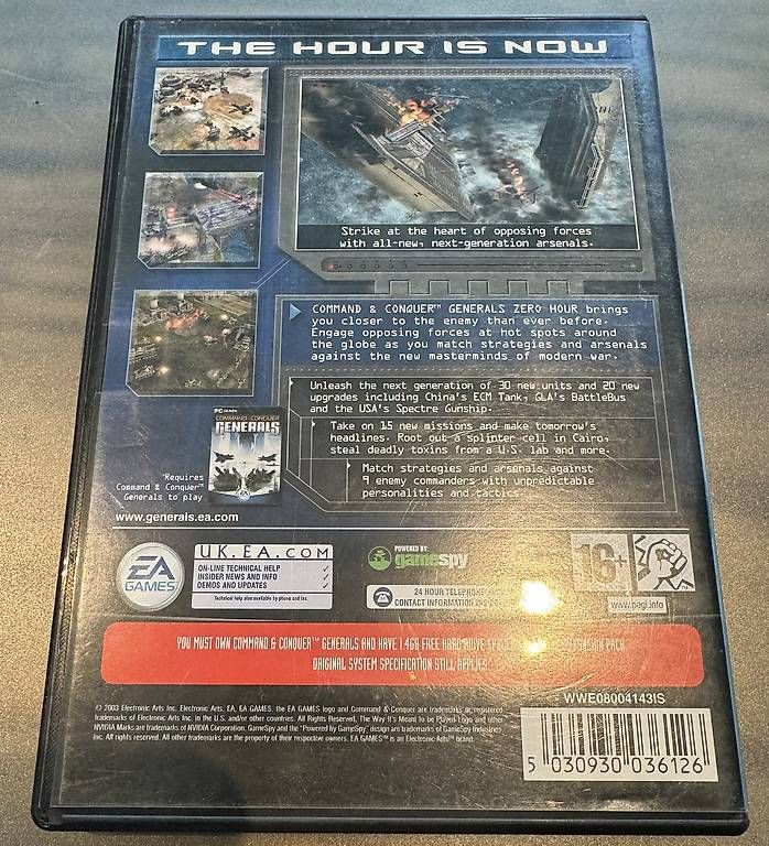 Spiele: Command & Conquer Generals Zero Hour – Gebraucht aus Hohenrain von Manuelch01 1