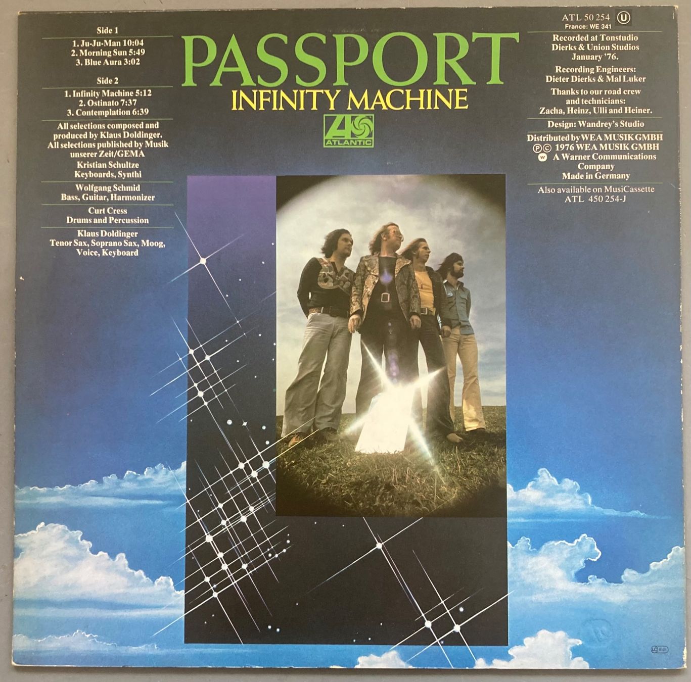 Vinyles: PASSPORT - INFINITY MACHINE – D'occasion à Poliez-Pittet par Newtown-Records 1