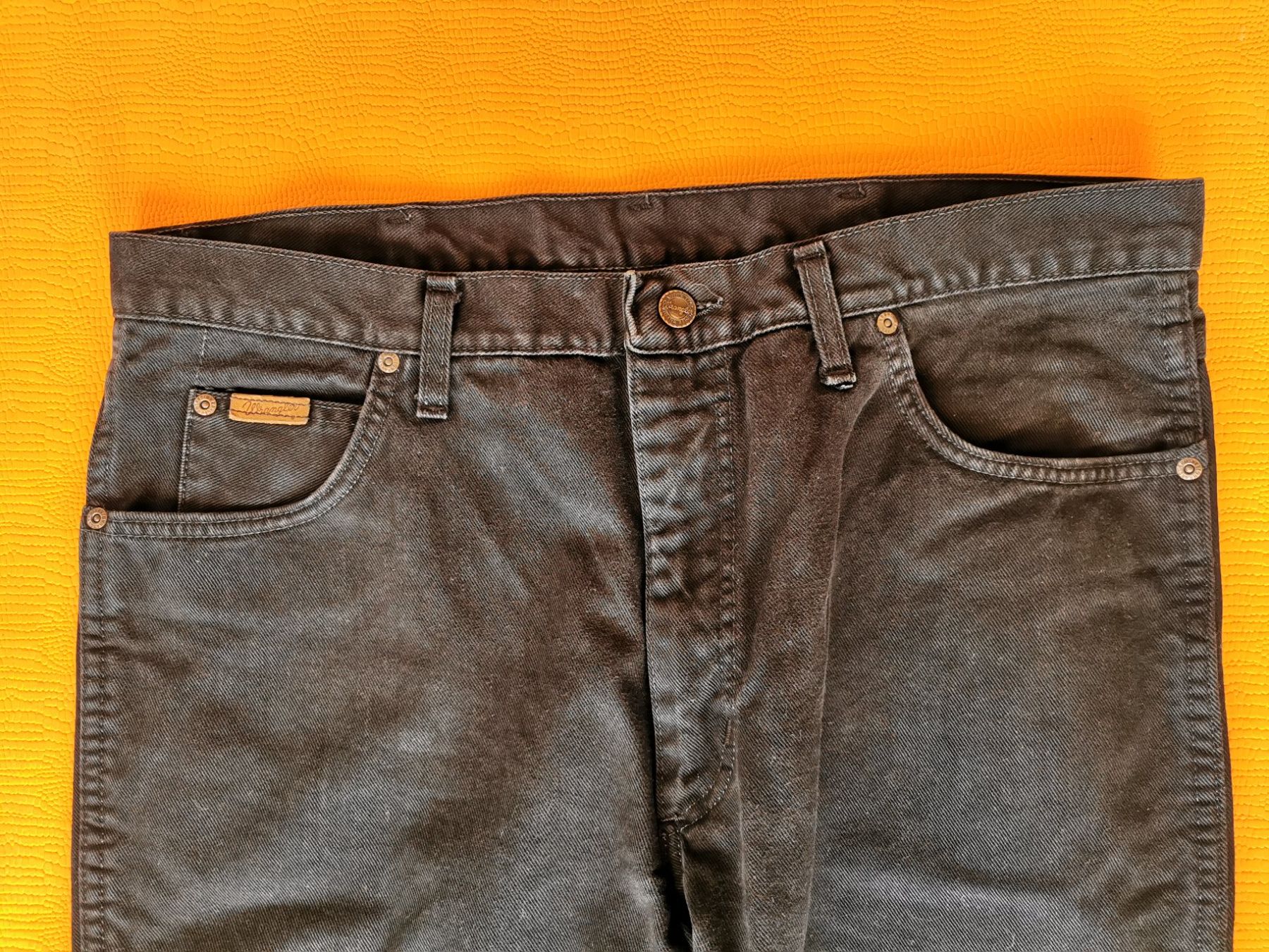 Wrangler Jeans: Wrangler Herrenjeans Gr. 38/36 schwarz – Gebraucht aus Dottikon von Storm990 3