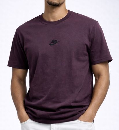 T-Shirt Nike S, brun/bordeaux