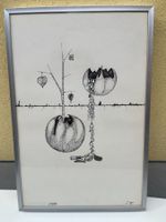 Litografia Surrealista 27/50 - 1975 - 25x37cm
