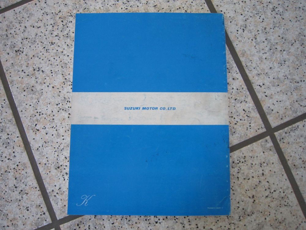 SUZUKI WERKSTATTHANDBUCH 2