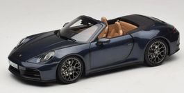 Porsche 911 992.2 Carrera Cabriolet Yachting Blue Norev 1:18
