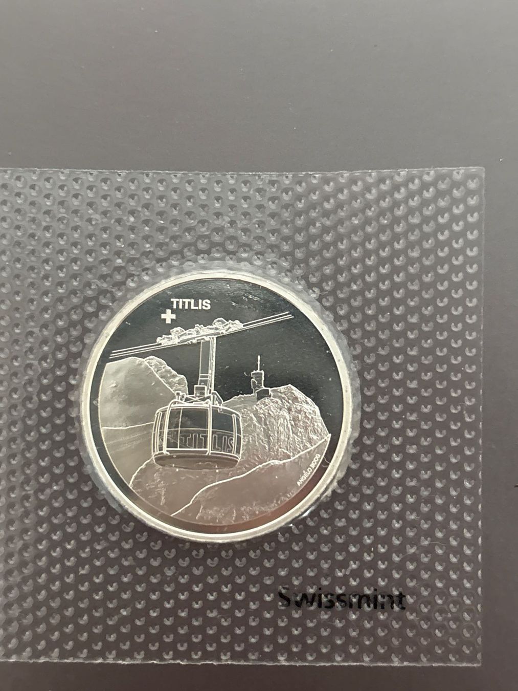 Tutti le monete: Silbermünze 20 CHF Titlis Feinsilber – Nuovo e nell'imballaggio originale da Dietikon venduto da LakitosWolke 1