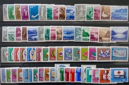 Kleinlot PP Satzmarken 1951 - 1963 postfrisch**