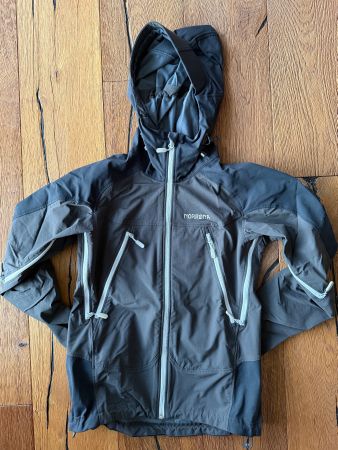 Norrona Softshell Jacke, schwarz-grau, Damen, Grösse S