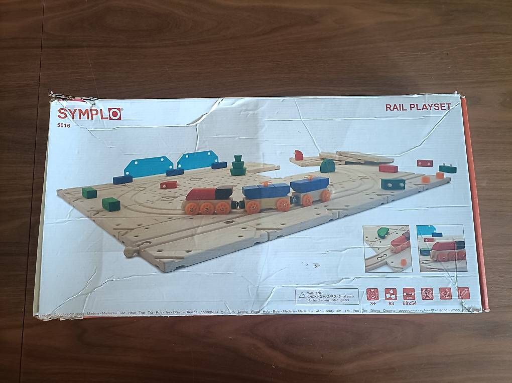 Baukästen: Train en bois Symplo Rail Playset – Gebraucht aus Chêne Bougeries von guimzou 3