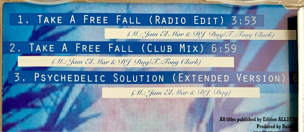 CDs: Tance 2 Trance take a free fall Maxi – Gebraucht aus Zürich von Fieber 2