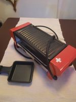 Raclette Ofen rot mit Schweizer Kreuz gebraucht