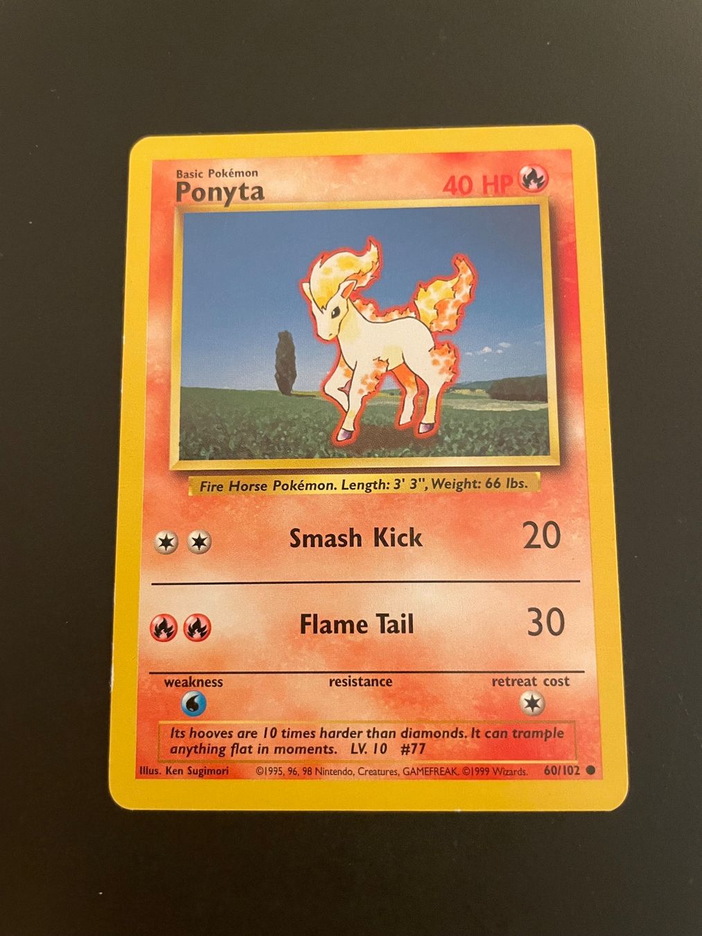 Pokémon Cartes à collectionner: Ponyta 60/102 Base Set – D'occasion à Zürich par pokemon_cards