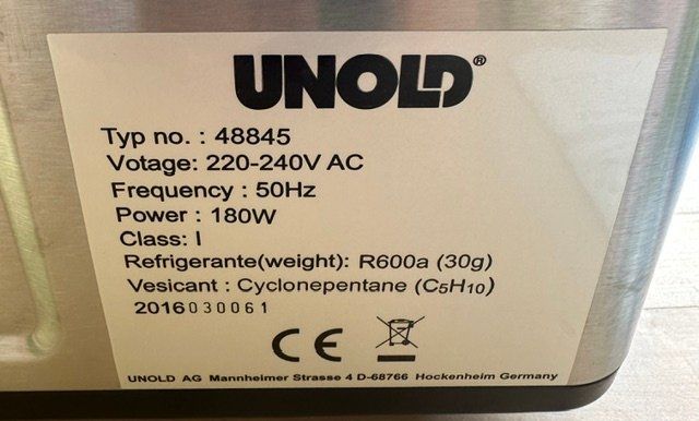 Appareils de cuisine: Glacémaschine UNOLD Gusto – D'occasion à Worb par moka03 1