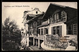 AK Burgdorf, Kurhaus und Wildpark Rothöhe
