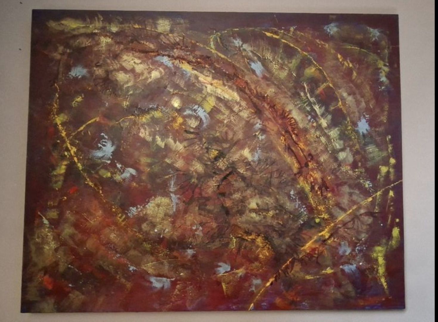 Gemälde: Gemälde " Aura der Erde" handmade 80×100×4 – Neu (gemäss Beschreibung) aus Riehen von Steinbock1970 1