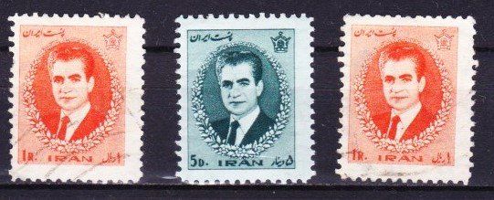 Tutti i francobolli: 3 Timbres rares Iran - 1966 - Obl. – Usato da Blonay venduto da Leglaude_01
