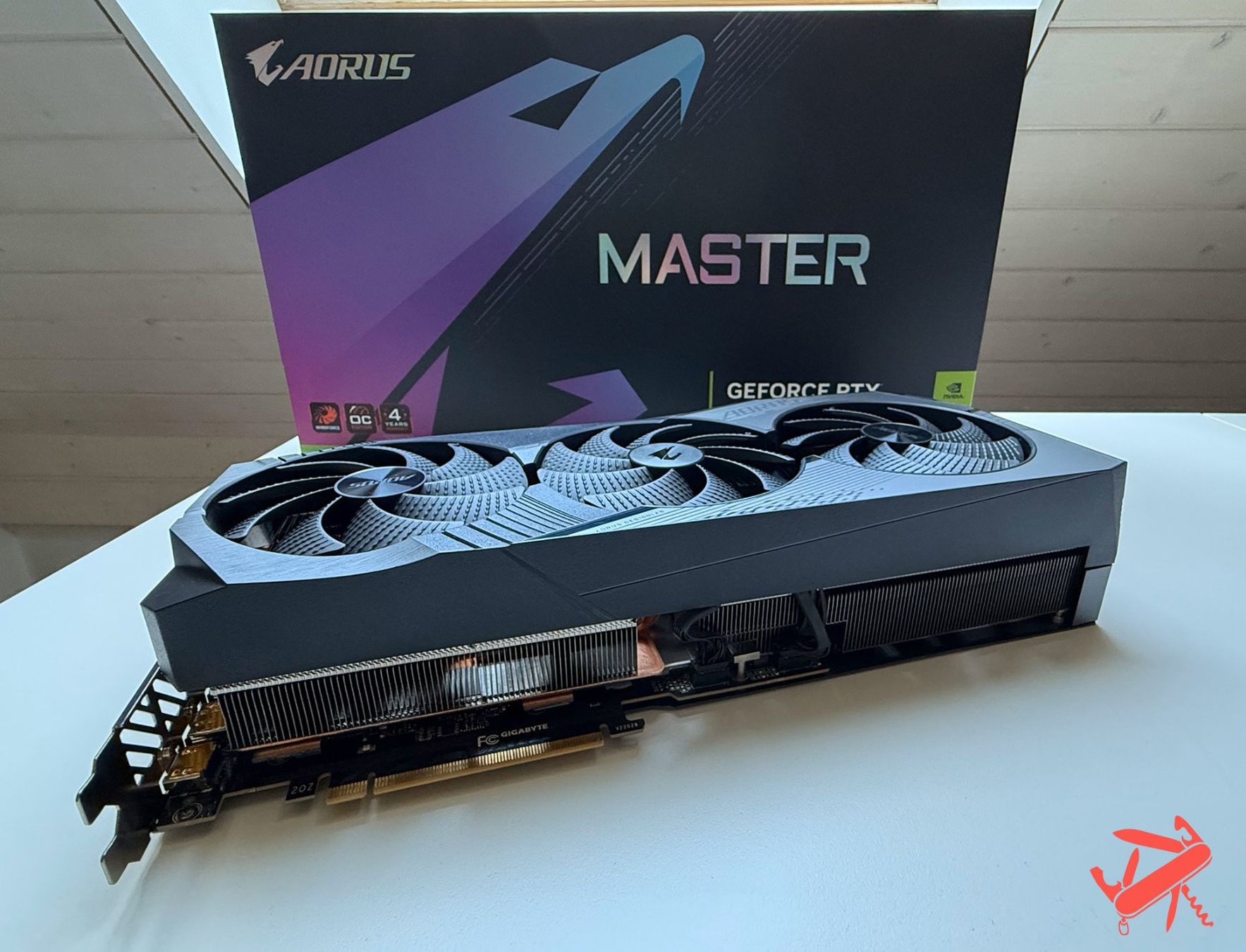 Nvidia Grafikkarten: Gigabyte AORUS GeForce RTX 4090 MASTER 24G – Gebraucht aus Zürich von  4