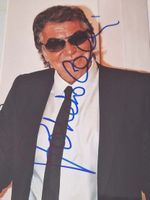Roberto Cavalli - Original in person Autogramm auf Foto