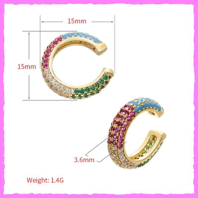 Orecchini pendenti & Orecchini a lobo: Bezaubernde Earcuffs mit Zirkonia – Nuovo e nell'imballaggio originale da Oberglatt ZH venduto da Diamond-Girl 1