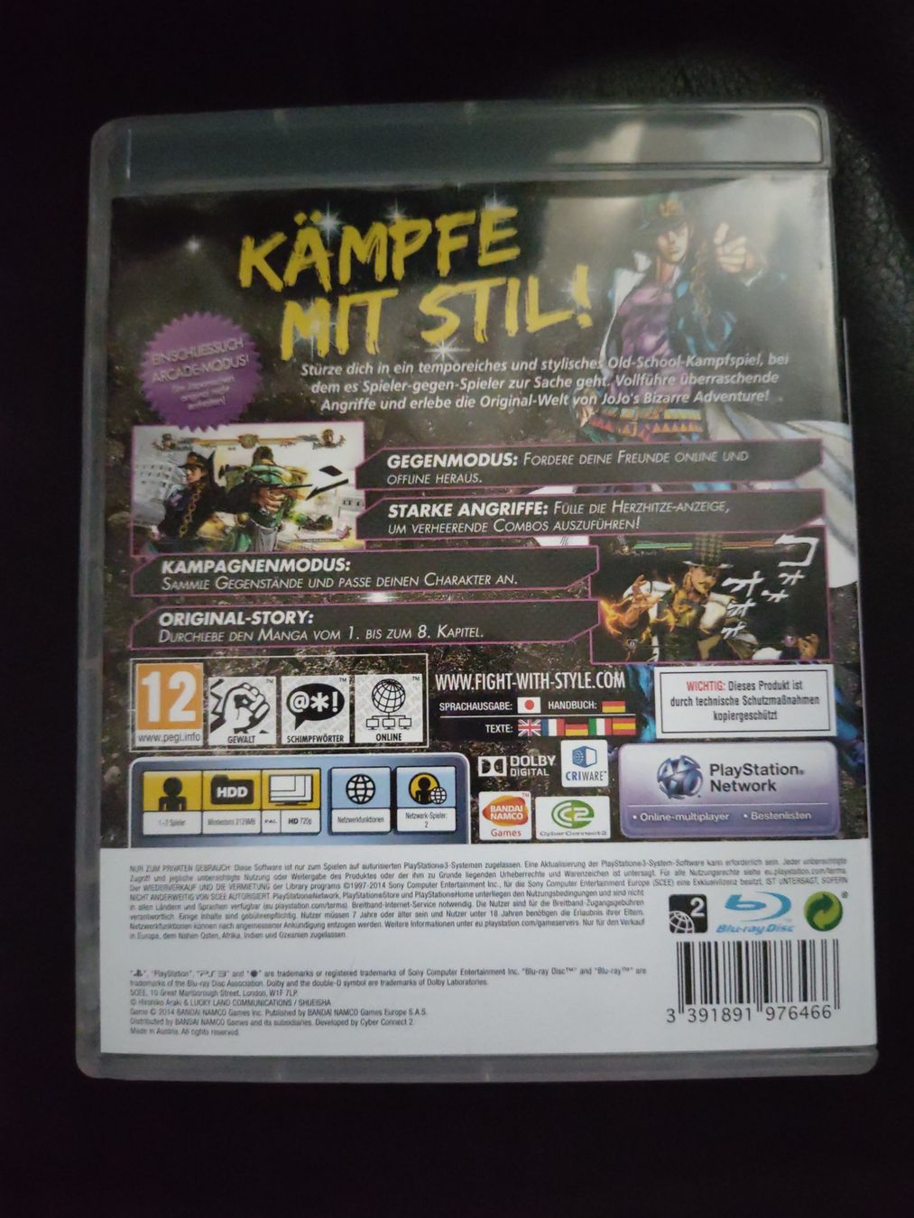 Sony Giochi: Jojo's Bizarre Adventure All Star Battle PS3 -  – Usato da fribourg venduto da GameSpot 1
