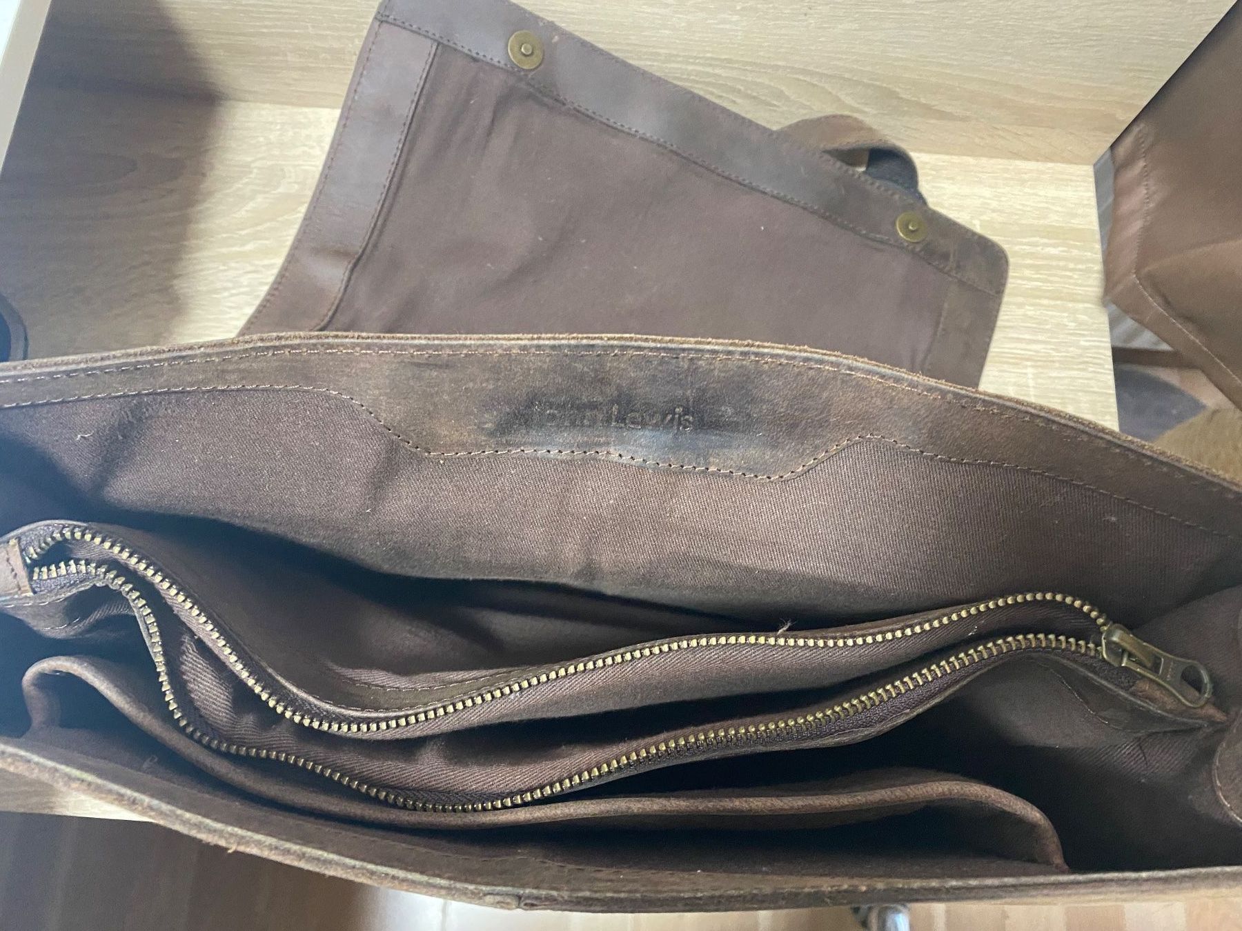 Valigie & Borse: alte Tasche John Lewis, Leder – Usato da Bösingen venduto da Trigusik 3