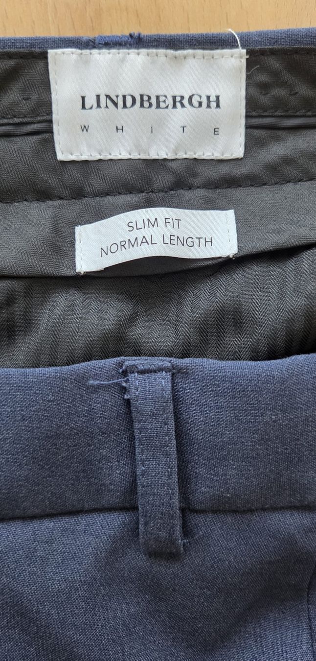Completi: Anzug Lindbergh Blau Gr. 50 – Nuovo (secondo la descrizione) da Belp venduto da Shupi 5