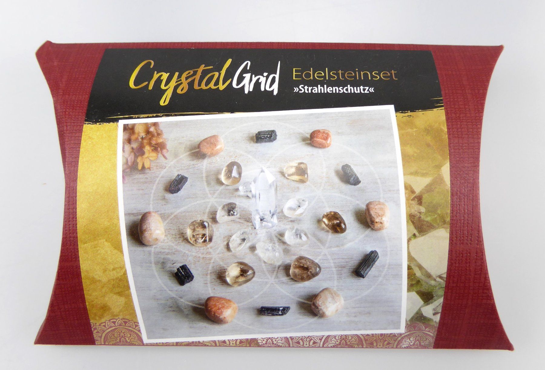 Mineralien & Heilsteine: Crystal Grid - Strahlenschutz – Neu und originalverpackt aus Mauren von Yeelen