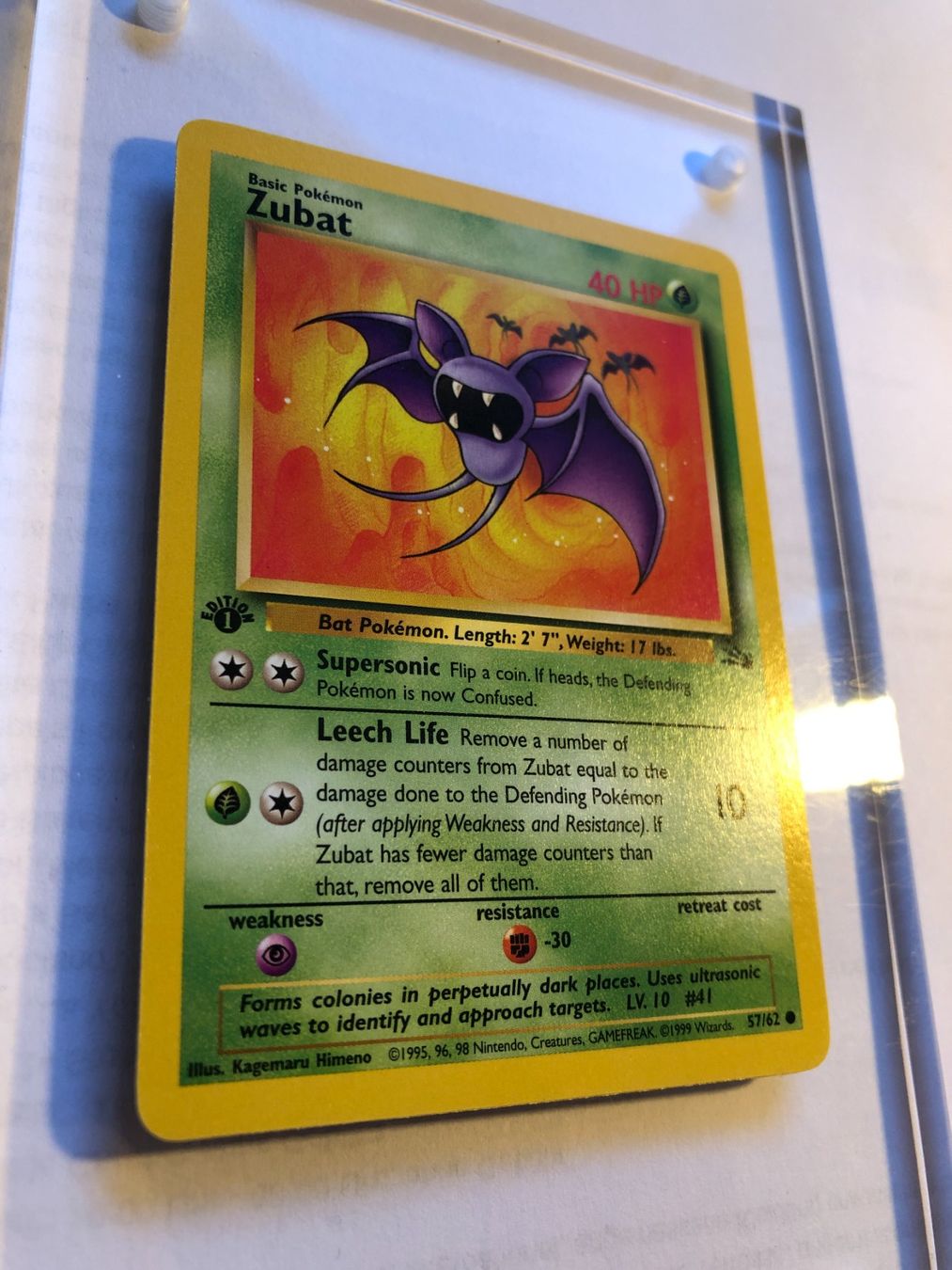 Carte collezionabili: Zubat 1st Fossil - MINT - ab 1.- – Usato da Giubiasco venduto da dan_pr8b 1