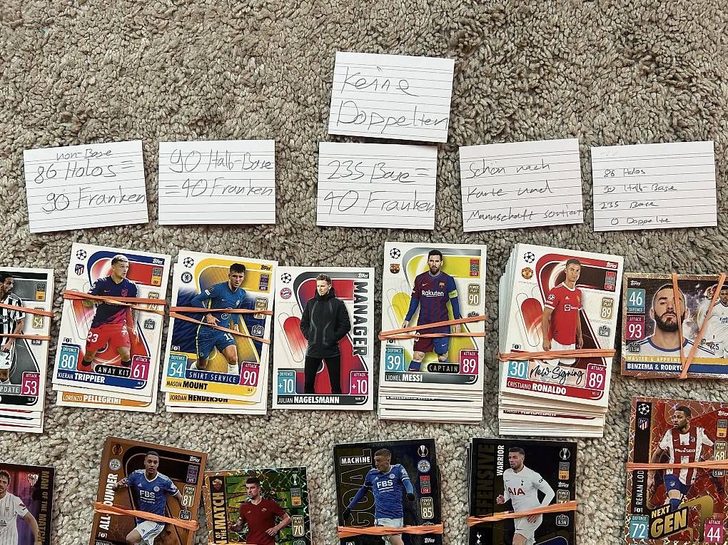 Topps Carte collezionabili: Topps Match Attax Sammelkarten – Nuovo (secondo la descrizione) da Schöftland venduto da Triistann 1