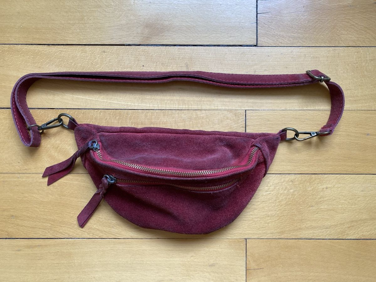 Borse: Bauchtasche aus Wildleder – Usato da Zürich venduto da backnasli98