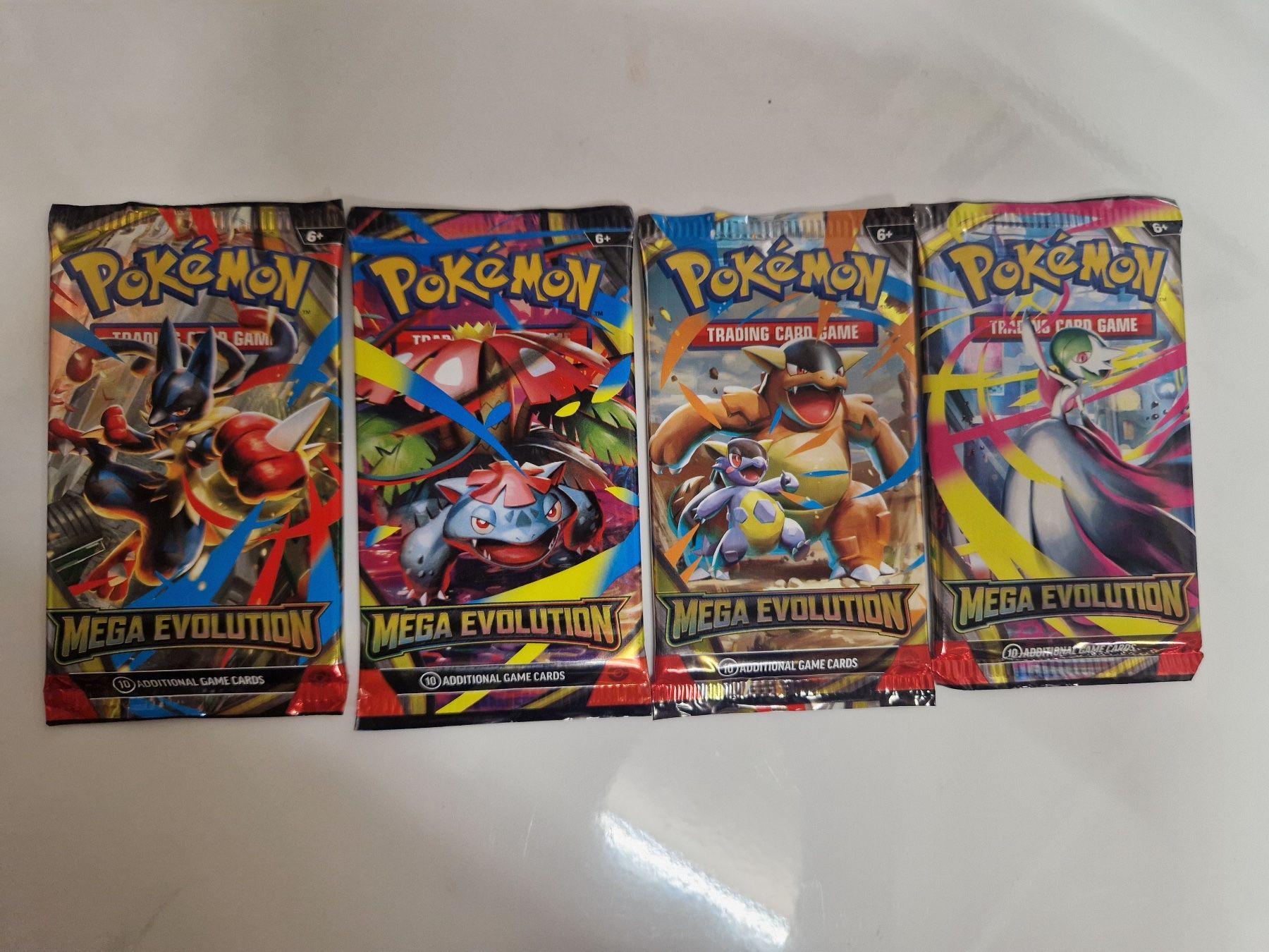 Pokémon Carte collezionabili: 4x Pokémon Mega Evolution – Booster EN (Artset) – Nuovo e nell'imballaggio originale da Kallnach venduto da yinginho