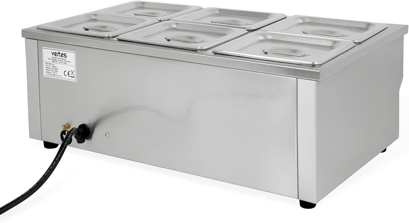 Elettrodomestici da cucina:  vertes Buffetwärmer 6x GN 1/6 – Nuovo e nell'imballaggio originale da Bottighofen venduto da zaap 2