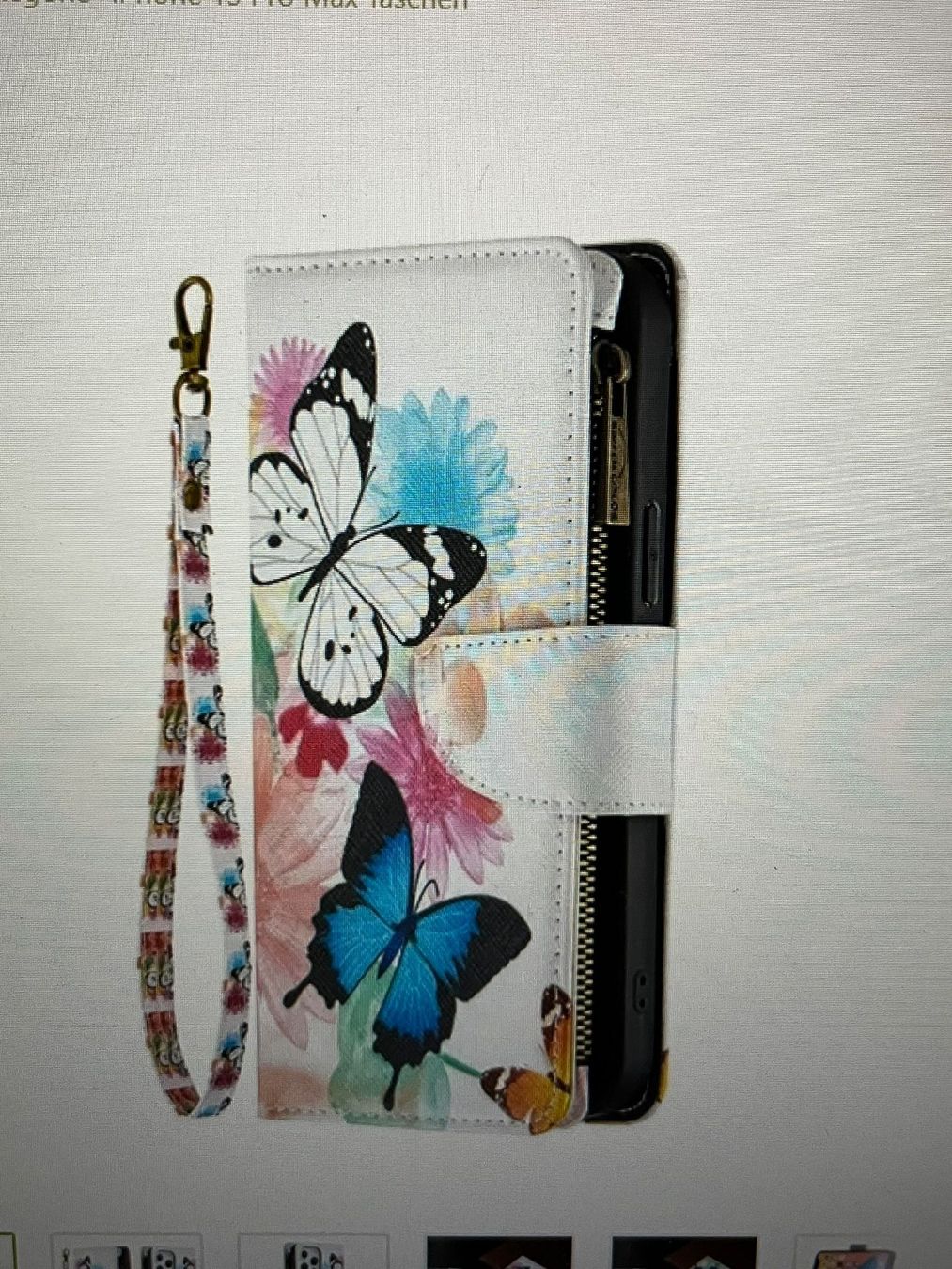 Borse: iPhone 13 Pro Max Leder Wallet Etui Tasche – Nuovo (secondo la descrizione) da Reidermoos venduto da Grappatoni