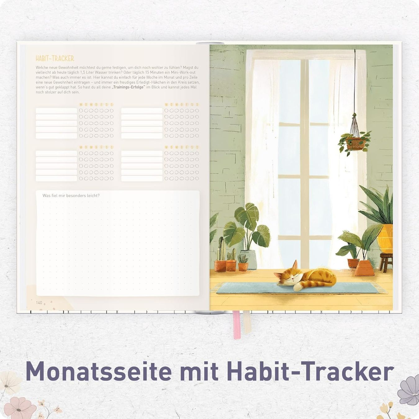 Libri: Achtsamkeitstagebuch A5 6 Monate Habit Tracker – Nuovo e nell'imballaggio originale da Suhr venduto da SchnapperCH 6