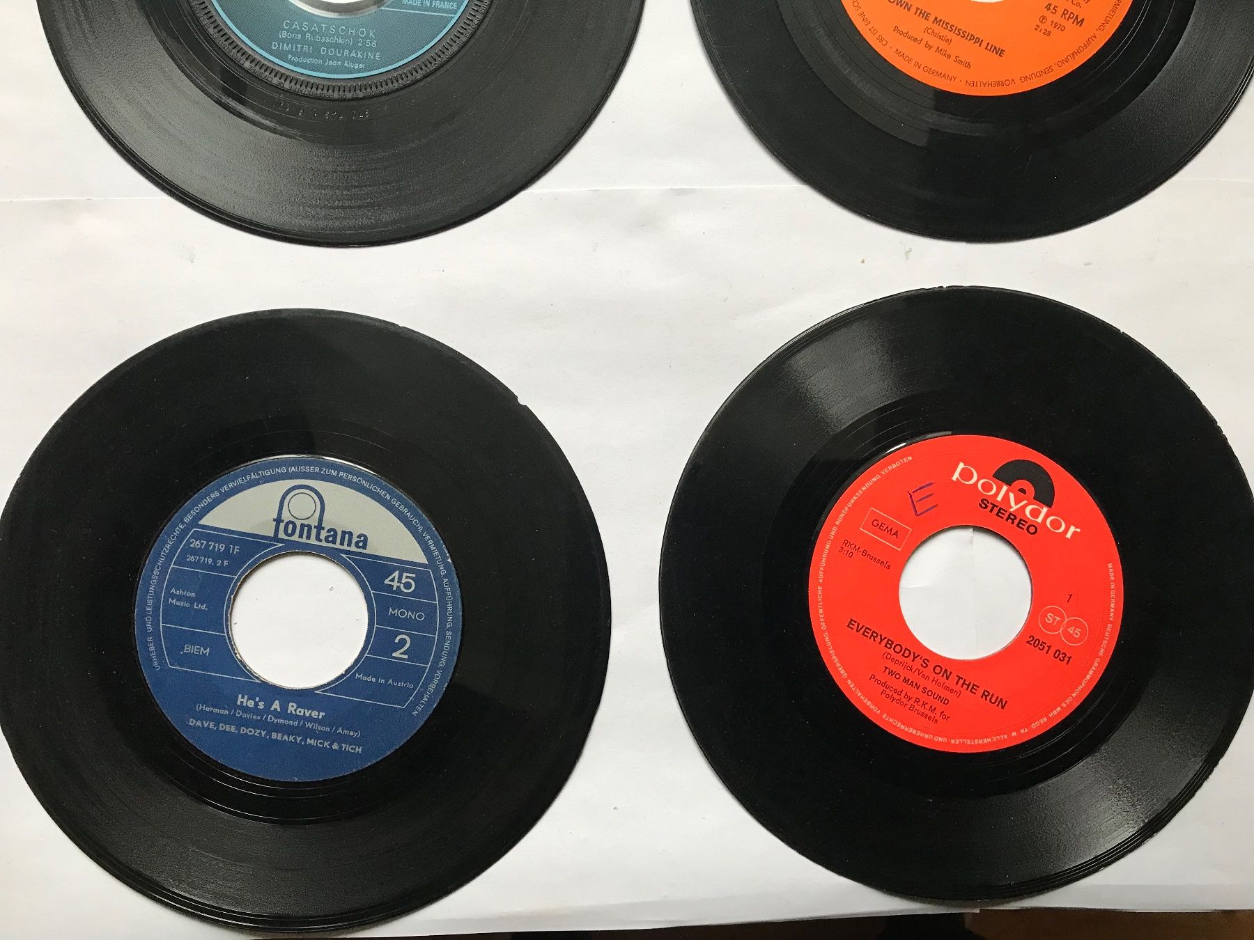 Dischi in vinile: single set nr. 8, verschiedene interpreten – Usato da liestal venduto da makai05 2