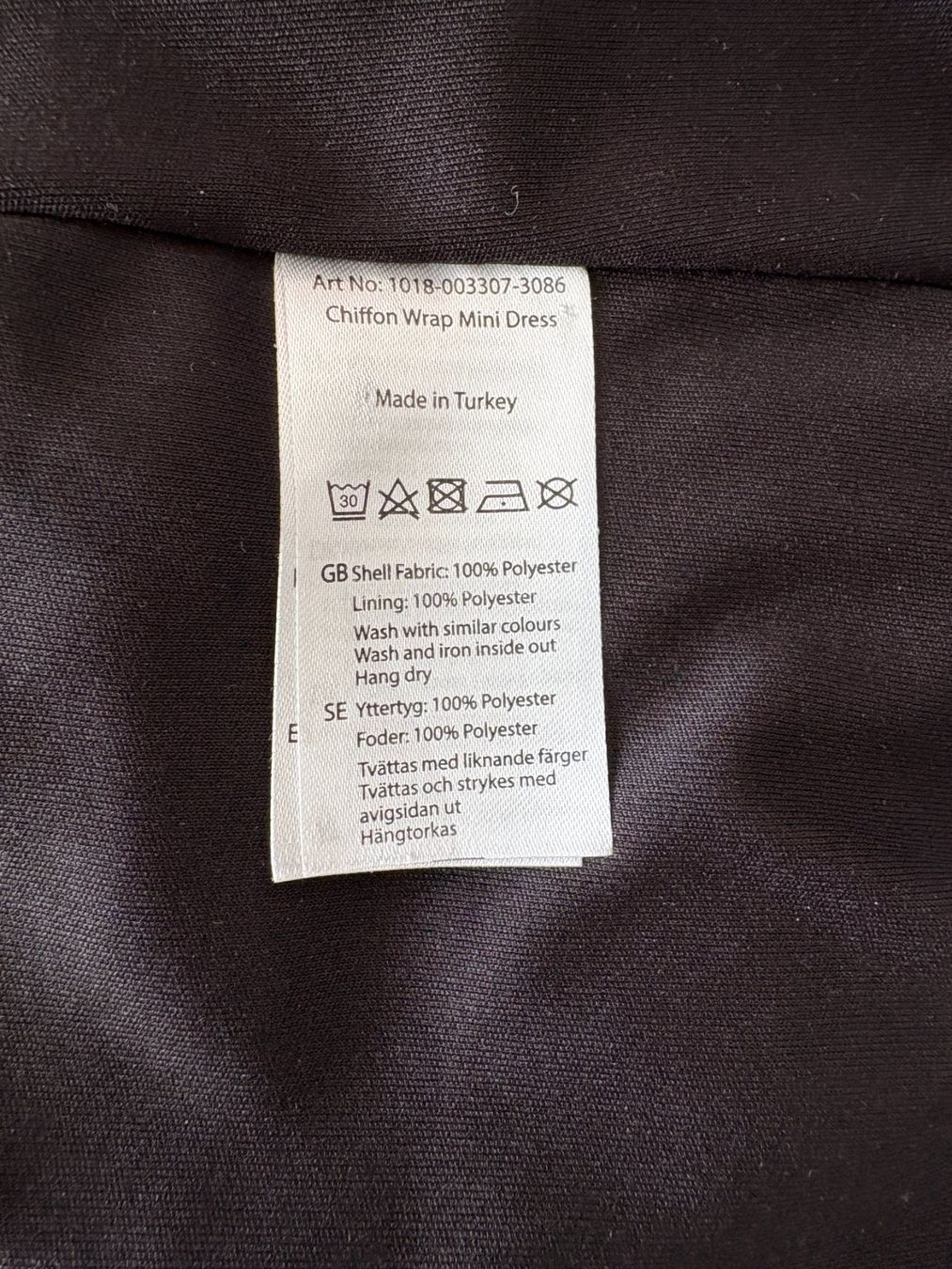 Na-kd Kleider: NA‑KD Chiffon Wrap Mini Dress – Neu (gemäss Beschreibung) aus Basel von Nofretete39 4