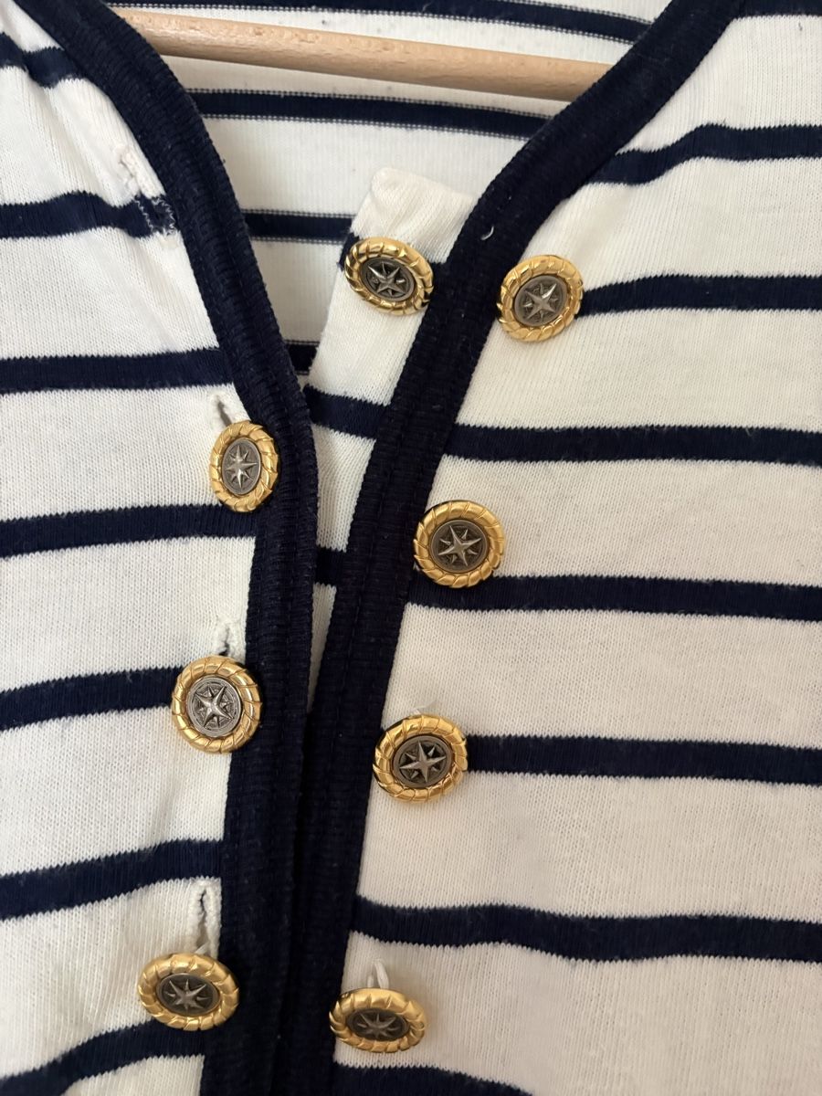 Giacche: Pull marinière crop top – Usato da Chêne-Bougeries venduto da emma.li 2