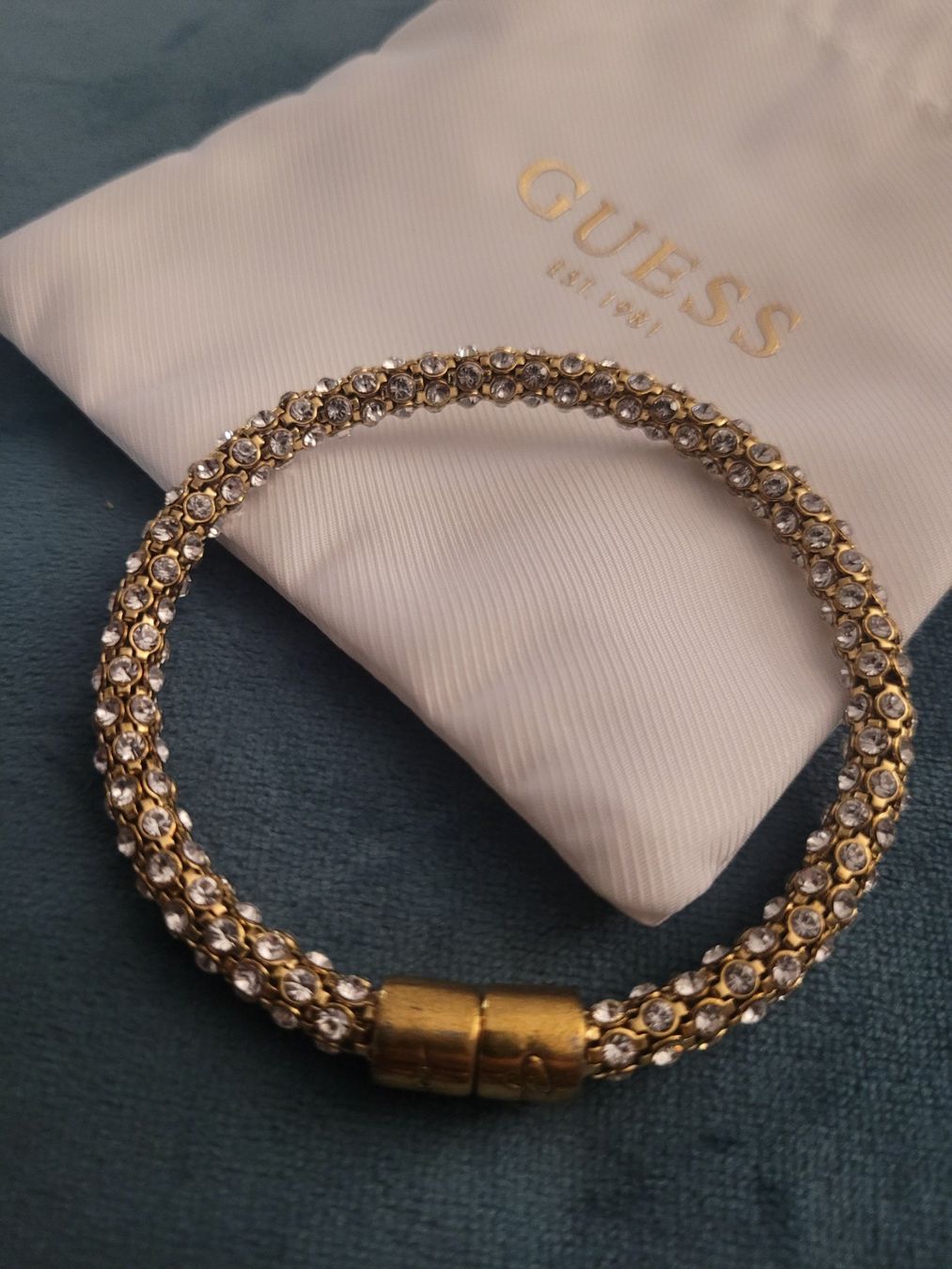 Guess Bracciali & Braccialetti: Bracelet Guess doré – Usato da Courtaman venduto da Bluejazz