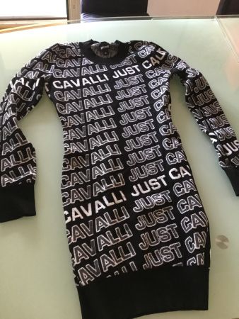 Original Just Cavalli Logo Minikleid Gr. S