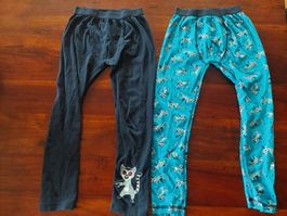 C&A Magagaskar / Maurice / Pinguine Lange Unterhosen 110/116