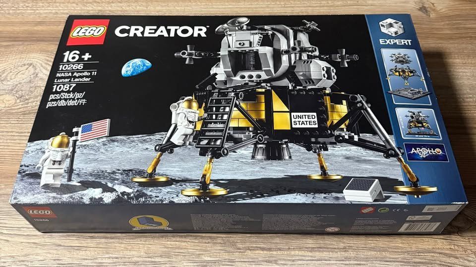 Lego Kit di costruzioni: LEGO 10266 Creator NASA Apollo 11 Lunar – Nuovo e nell'imballaggio originale da Vauderens venduto da Pat270