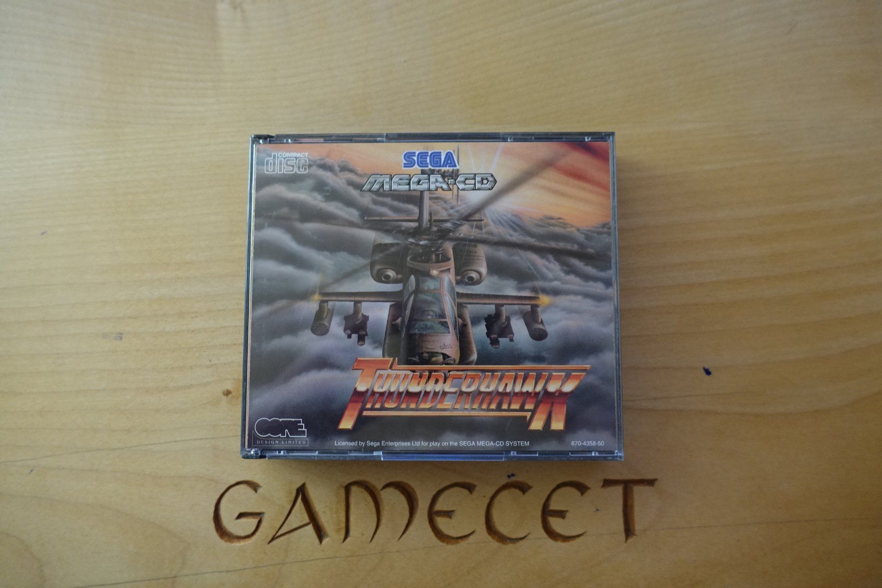 Sega Jeux: Thunderhawk - Sega Mega CD – D'occasion à Steinach par Gamecet