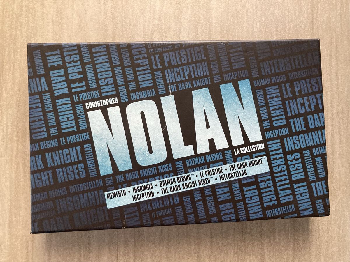 Tutti i DVDs: Coffret Christopher Nolan l’intégrale  – Nuovo (secondo la descrizione) da Fully venduto da luc_k2mq