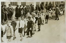 Fotokarte, Aarau, Kinderumzug, Ereignisfoto