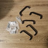 5x Möbelgriffe schwarz